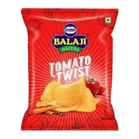 Balaji Crunchem Tomato Twist Wafers 135 g