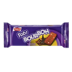 Parle Fab! Bourbon Chocolate Cream Sandwich Biscuits 150 g