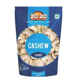 20-20 Dry Fruits Cashew (Kaju) 250 g