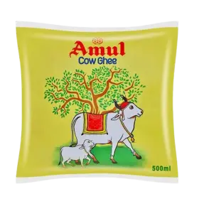 Amul Cow Ghee 500 ml (Pouch)