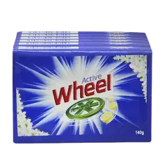Active Wheel Detergent Bar 110 g (Pack of 6)