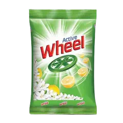 Active Wheel Green Lemon & Jasmine Detergent Powder 1 kg