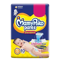 MamyPoko Pants Standard Diaper (s) 10 Count, 4-8 kg