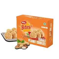 Real Namkeen Bites Farali Peanut Cookies 250 g
