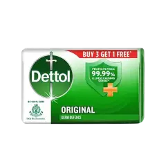 Dettol Original Soap 125 g (Pack of 4)