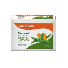 Himalaya Neem & Turmeric Soap 75 g (Pack of 4)