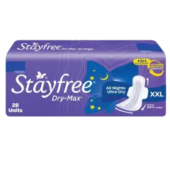 Stayfree Dry Max All Night XXL 28 Pieces