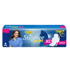 Stayfree Secure Cottoney Comfort 6 Peces