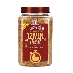 India Gate Brown Basmati Rice 12 Minute Active Special 1 kg