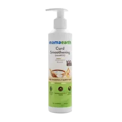 Mamaearth Curd Smoothening Shampoo with Curd & Keratin for Smooth & Shiny Hair 250 ml