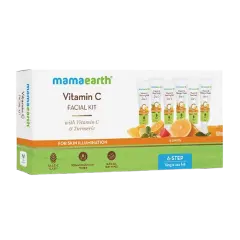 Mamaearth Vitamin C Facial Kit With Vitamin C & Turmeric For Skin Illumination 60g