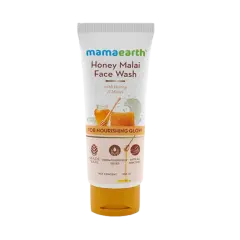 Mamaearth Honey Malai Face Wash with Honey & Malai For Nourishing Glow 100 ml