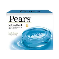 Pears Soft and Fresh Soap Bar 125g (Pack Of 4)