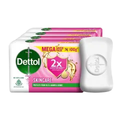 Dettol Skincare Soap 100 g (Pack of 4)