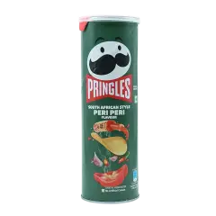 Pringles Peri Peri Flavoured Potato Chips 102g