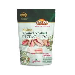 20-20 Dry Fruits Divine Roasted And Salted Pistachios 250 g