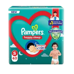 Pampers Happy Sleep Pants (S) 40 count 4 - 8 kg