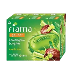 Fiama Gel Bar Lemongrass & Jojoba 125g (Pack Of 3 )