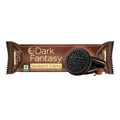 Sunfeast Dark Fantasy Crème Made With Real Chocolate 83 g (Buy 1 Get 1 Free)