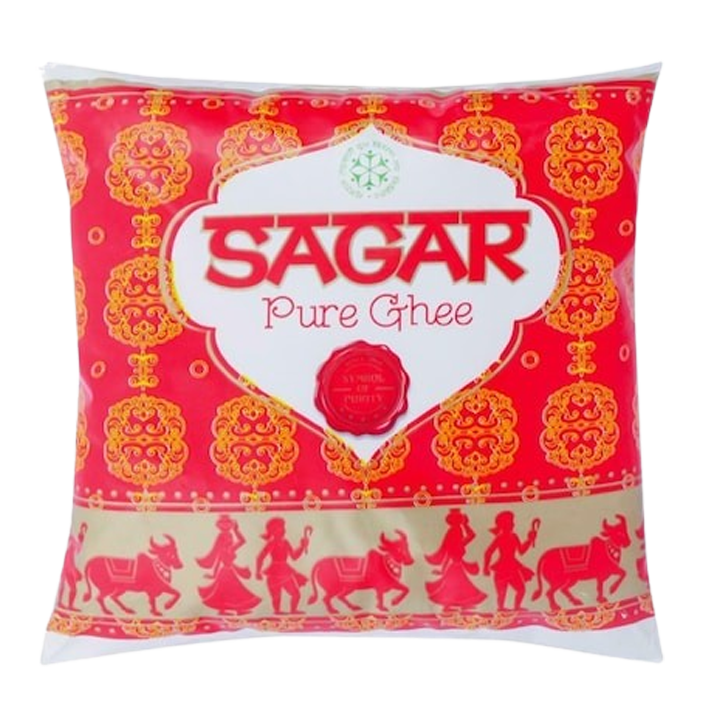 Sagar Pure Ghee 500 ml (Pouch)