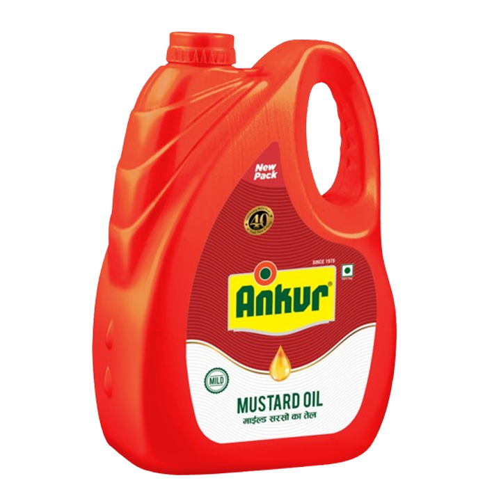 Ankur Mild Mustard Oil 5 L