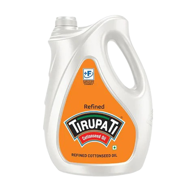 Tirupati Refined Cottonseed Oil 5 L