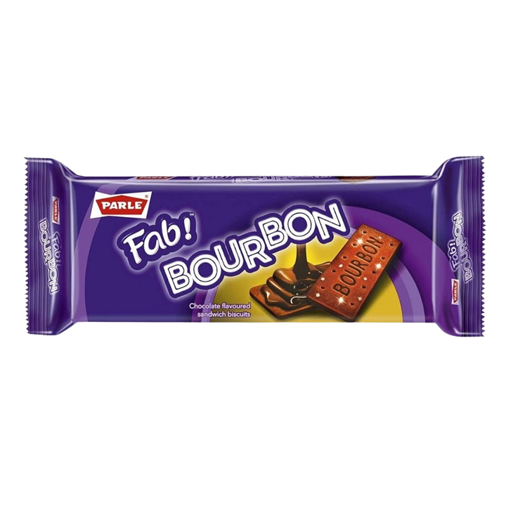 Parle Fab! Bourbon Chocolate Cream Sandwich Biscuits 150 g