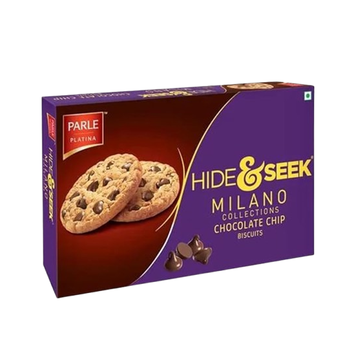 Parle Hide & Seek Milano Chocolate Chip Biscuits 150 g