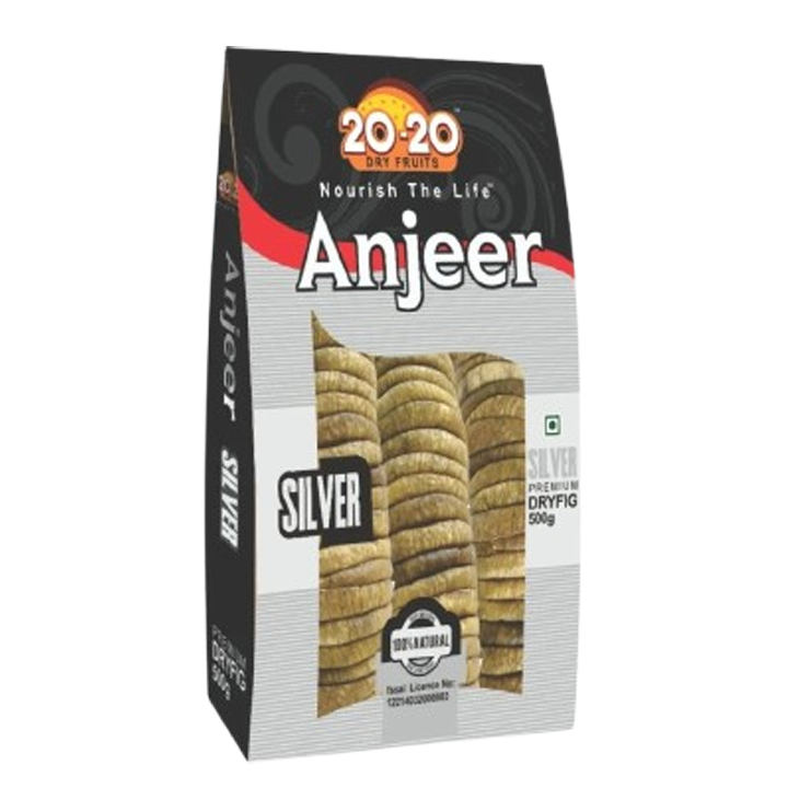 20 20 Dry Fruits Anjeer Silver 500 g