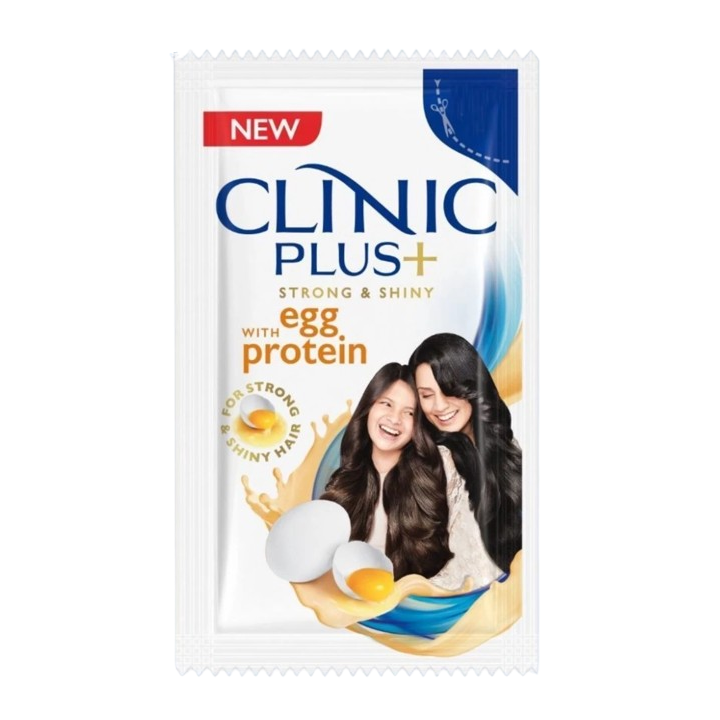 Clinic Plus Egg Protein Shampoo Pouch 16 Pieces