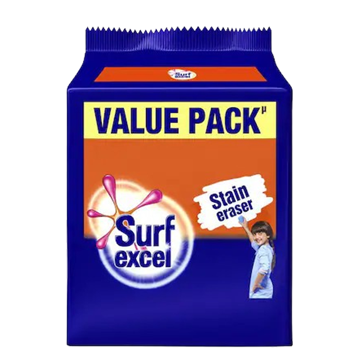 Surf Excel Detergent Bar 200 g ( Pack Of 4)