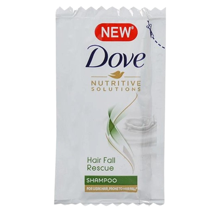 Dove Hair Fall Rescue Nutri Serum Hair Nourishing Shampoo 6 ml (Pack Of 16)