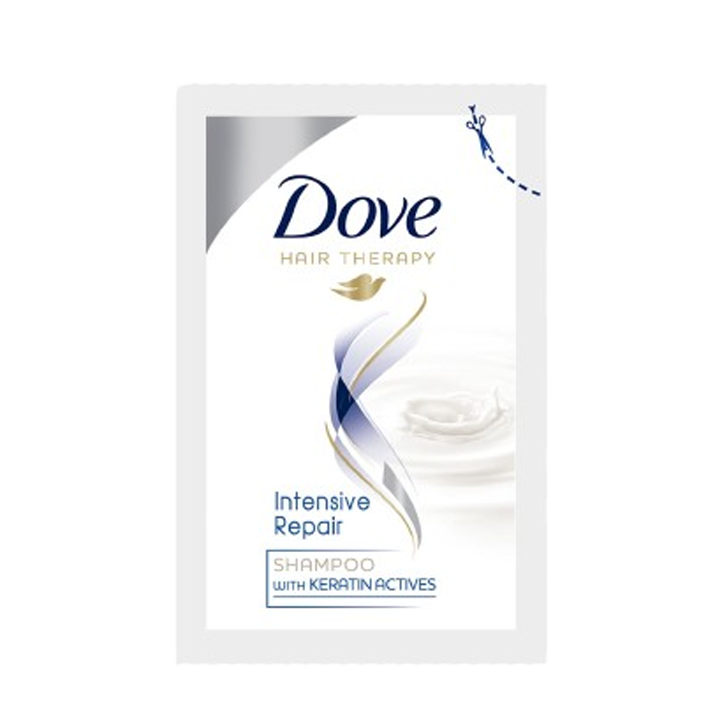 Dove Intense Repair Shampoo 6 ml (Pack Of 16)