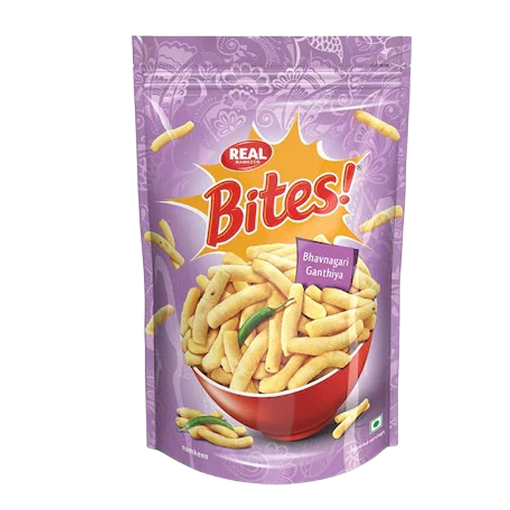 Real Namkeen Bites Bhavnagari Ganthiya 350 g