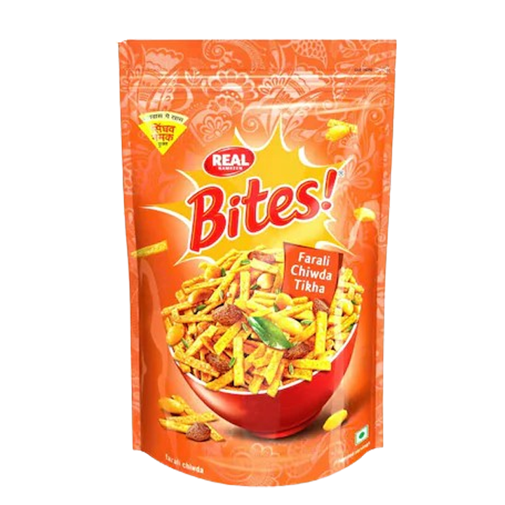 Real Namkeen Snacks Falhari Teekha Chiwda 400 g