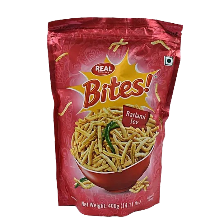 Real Namkeen Bites Ratlami Sev 400 g