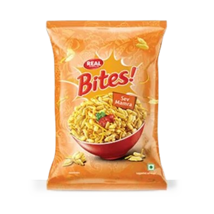 Real Namkeen Bites Sada Sev Mamra 400 g