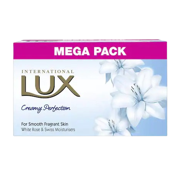 Lux International Creamy Perfection Soap 125 g (Pack of 4)