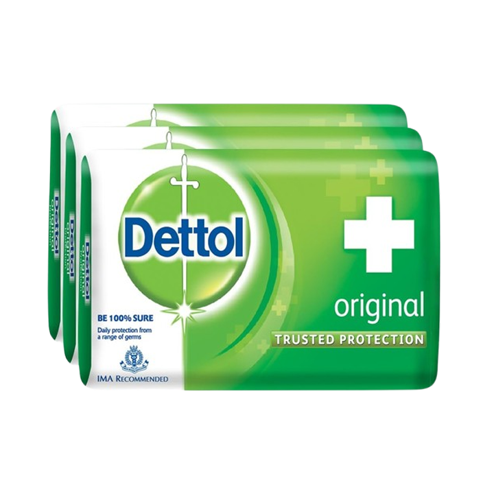 Dettol Original Soap 125 g (Pack Of 3)