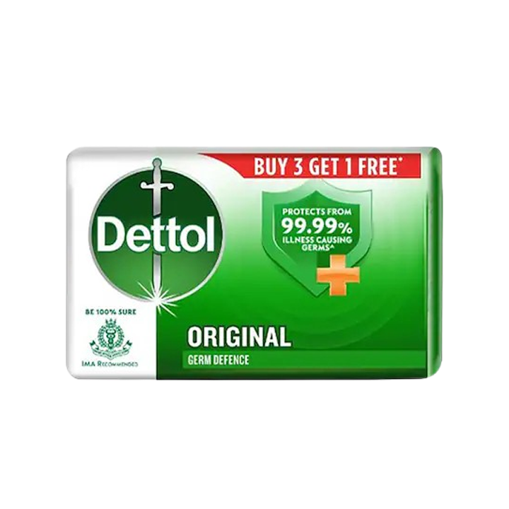 Dettol Original Soap 125 g (Pack of 4)