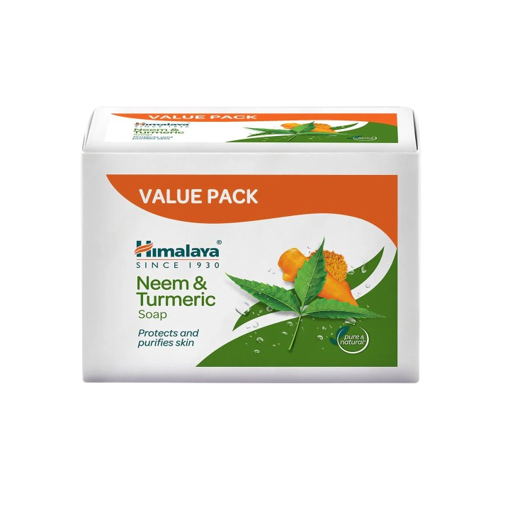 Himalaya Neem & Turmeric Soap 75 g (Pack of 4)