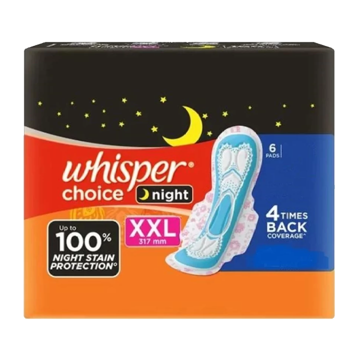 Whisper Choise Night XXL 6 Pieces