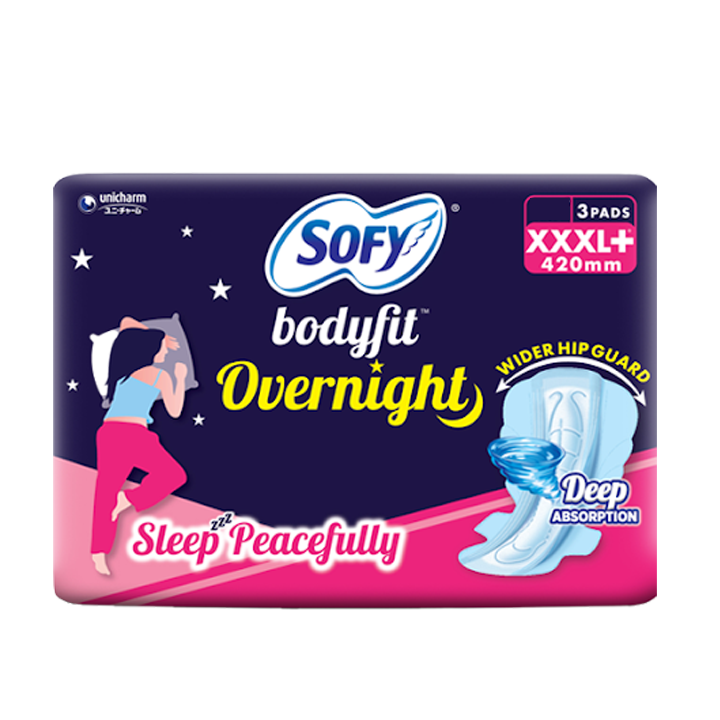 Sofy Bodyfit Overnight XXXL 3 Pieces