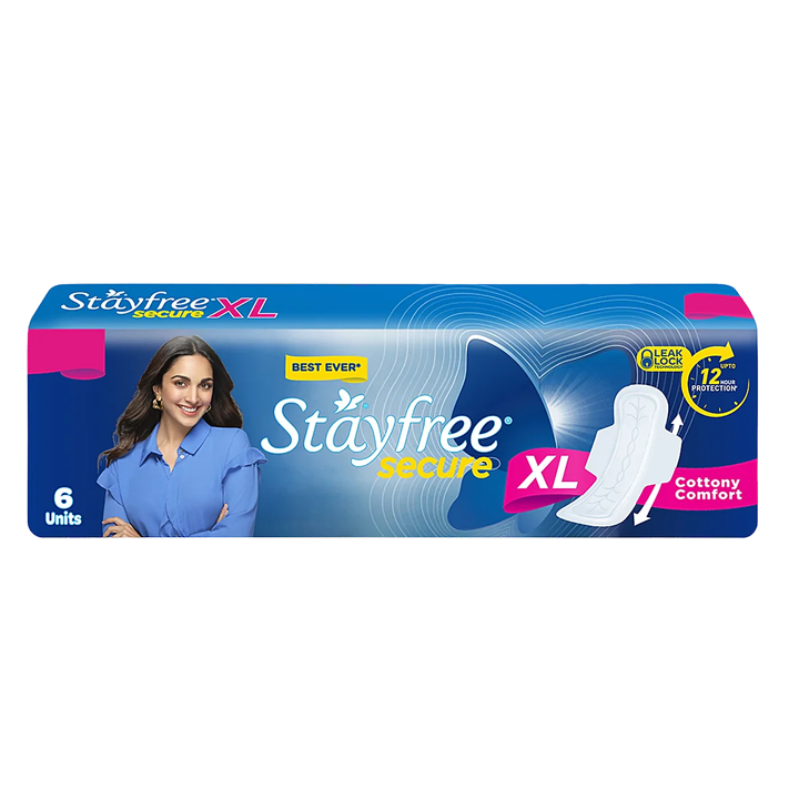 Stayfree Secure Cottoney Comfort 6 Peces