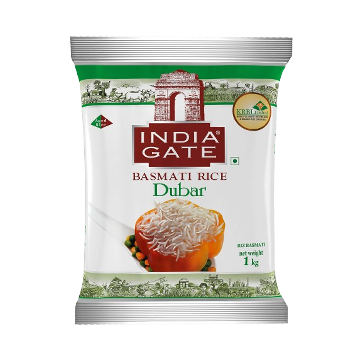 India Gate Basmati Rice Dubar 1kg