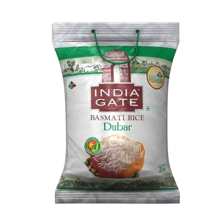 India Gate Basmati Rice Dubar 5 kg