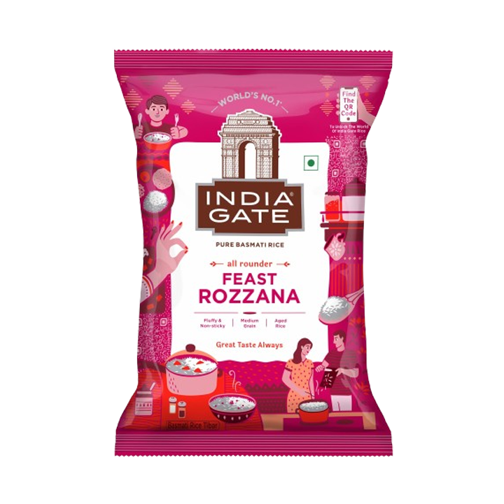 india gate feast rozzana basmati rice 1 kg