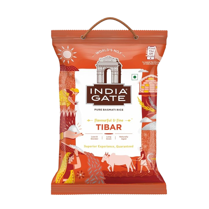 India Gate Basmati Rice Tibar 5 kg