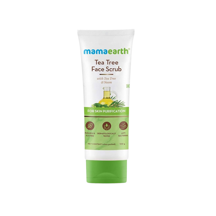 Mamaearth Tea Tree Face Scrub 100 g
