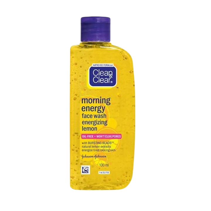Clean & Clear Morning Energy Face Wash - Lemon Fresh 100 ml